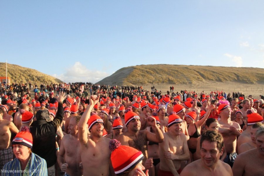 Nieuwjaarsduik 2 Nederzand(T) Noordwijk